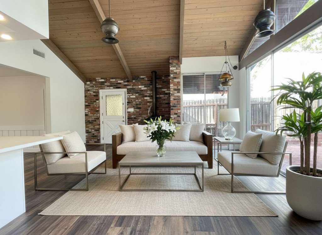 staged room: familyroom modern