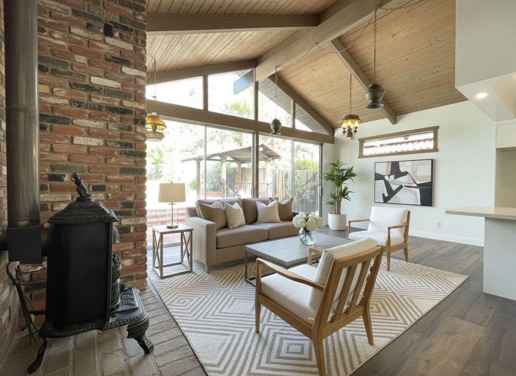 staged room: familyroom modern